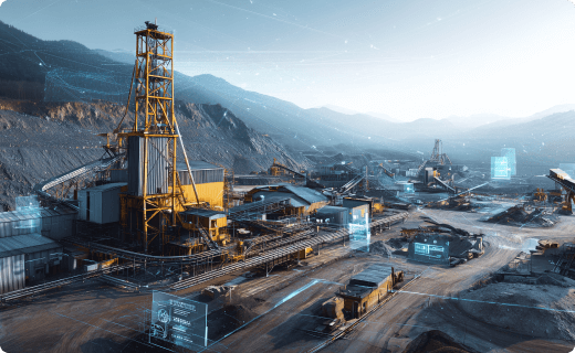 玉溪矿业智能管控平台案例图